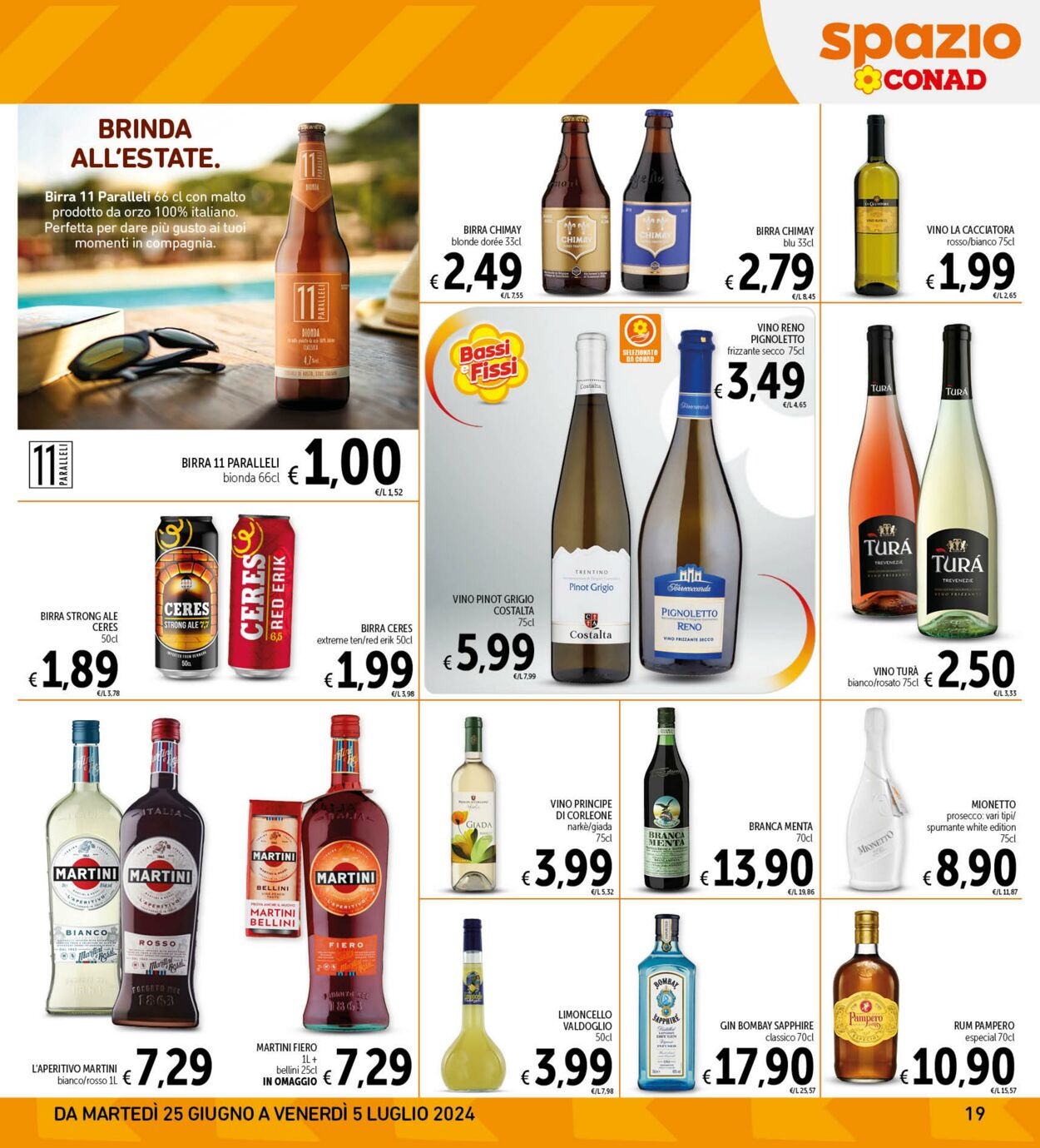 Volantino Conad 25.06.2024 - 05.07.2024