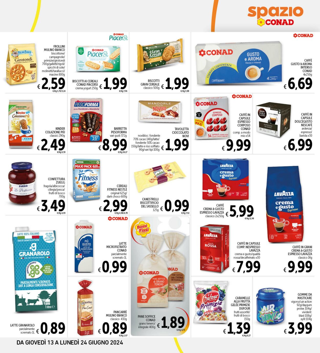 Volantino Conad 11.06.2024 - 24.06.2024