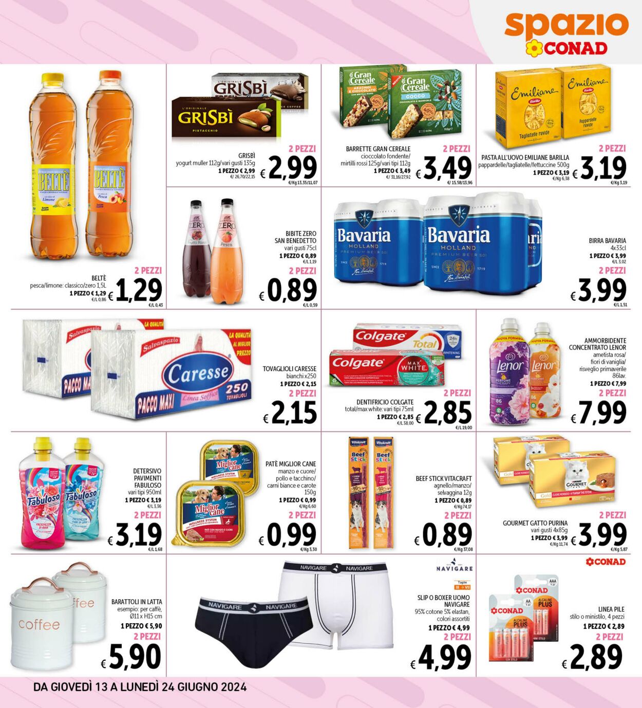 Volantino Conad 11.06.2024 - 24.06.2024