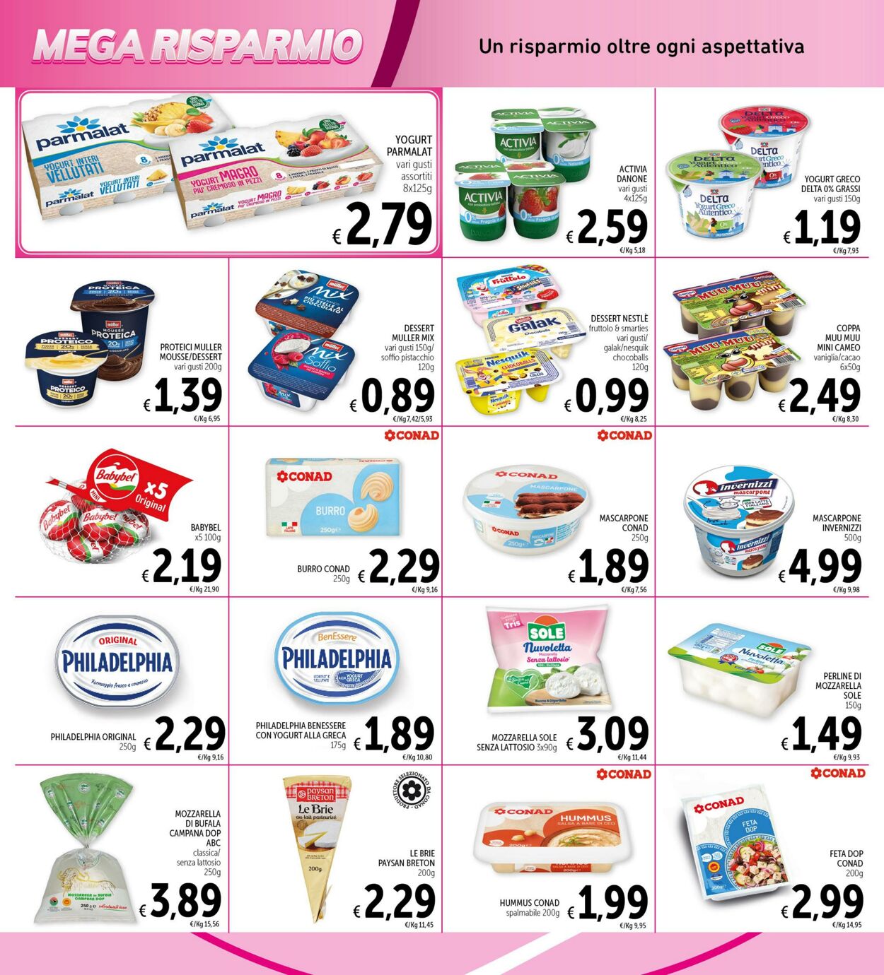 Volantino Conad 11.09.2023 - 25.09.2023