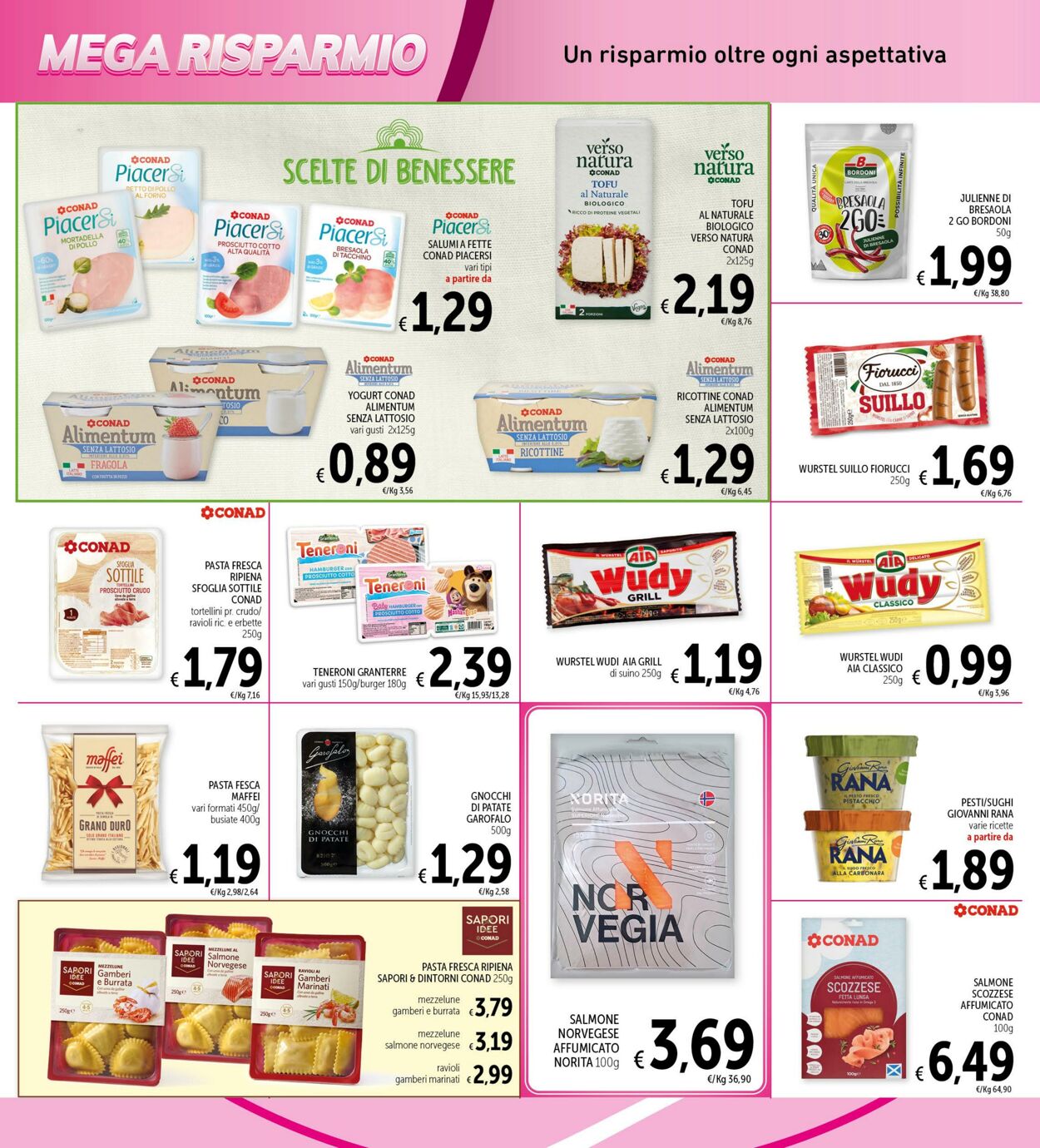 Volantino Conad 11.09.2023 - 25.09.2023