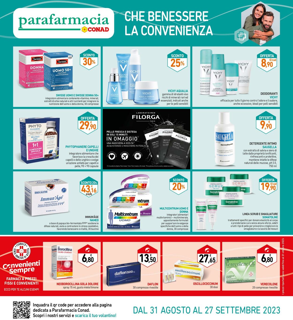 Volantino Conad 11.09.2023 - 25.09.2023