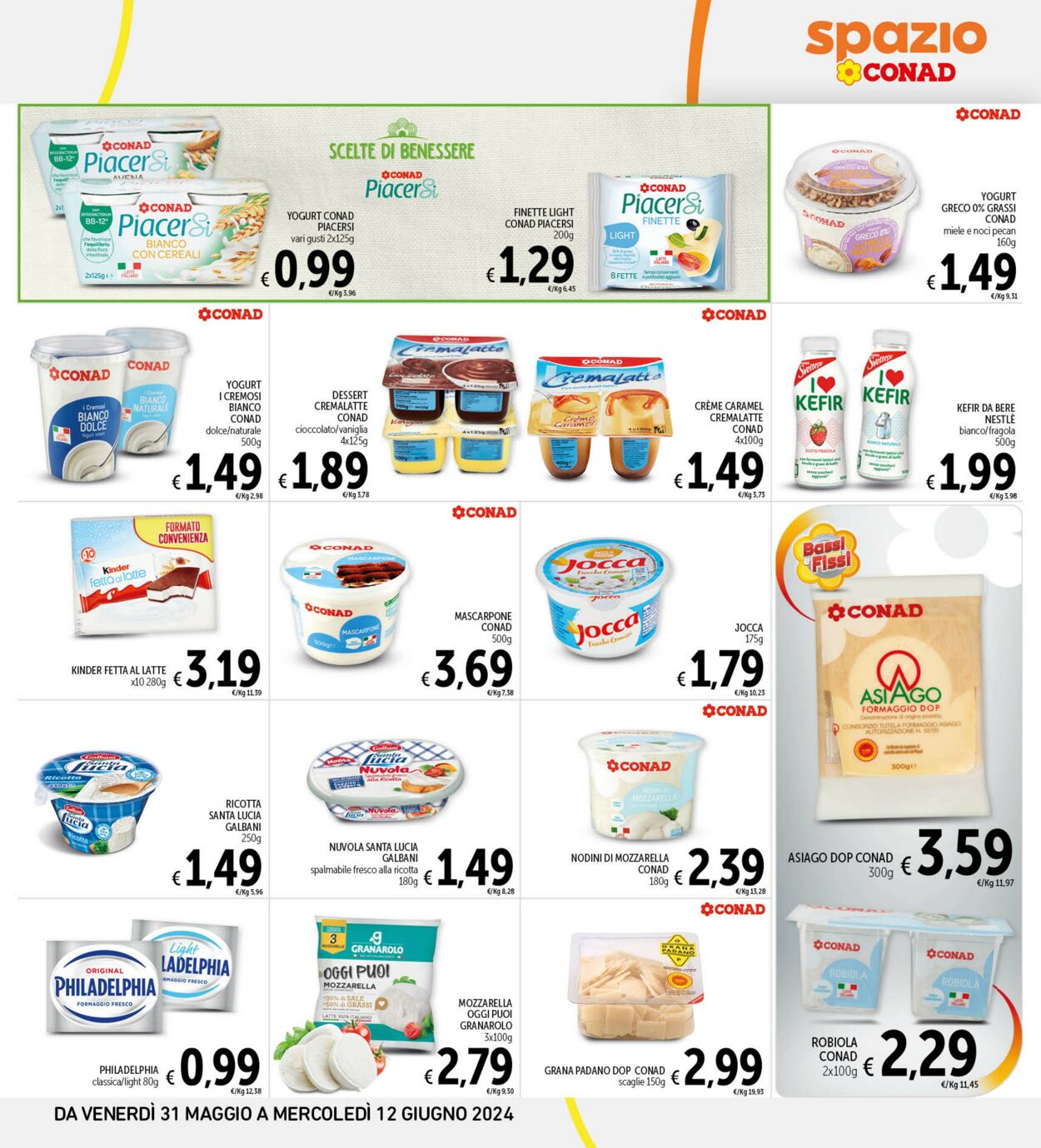 Volantino Conad 31.05.2024 - 12.06.2024