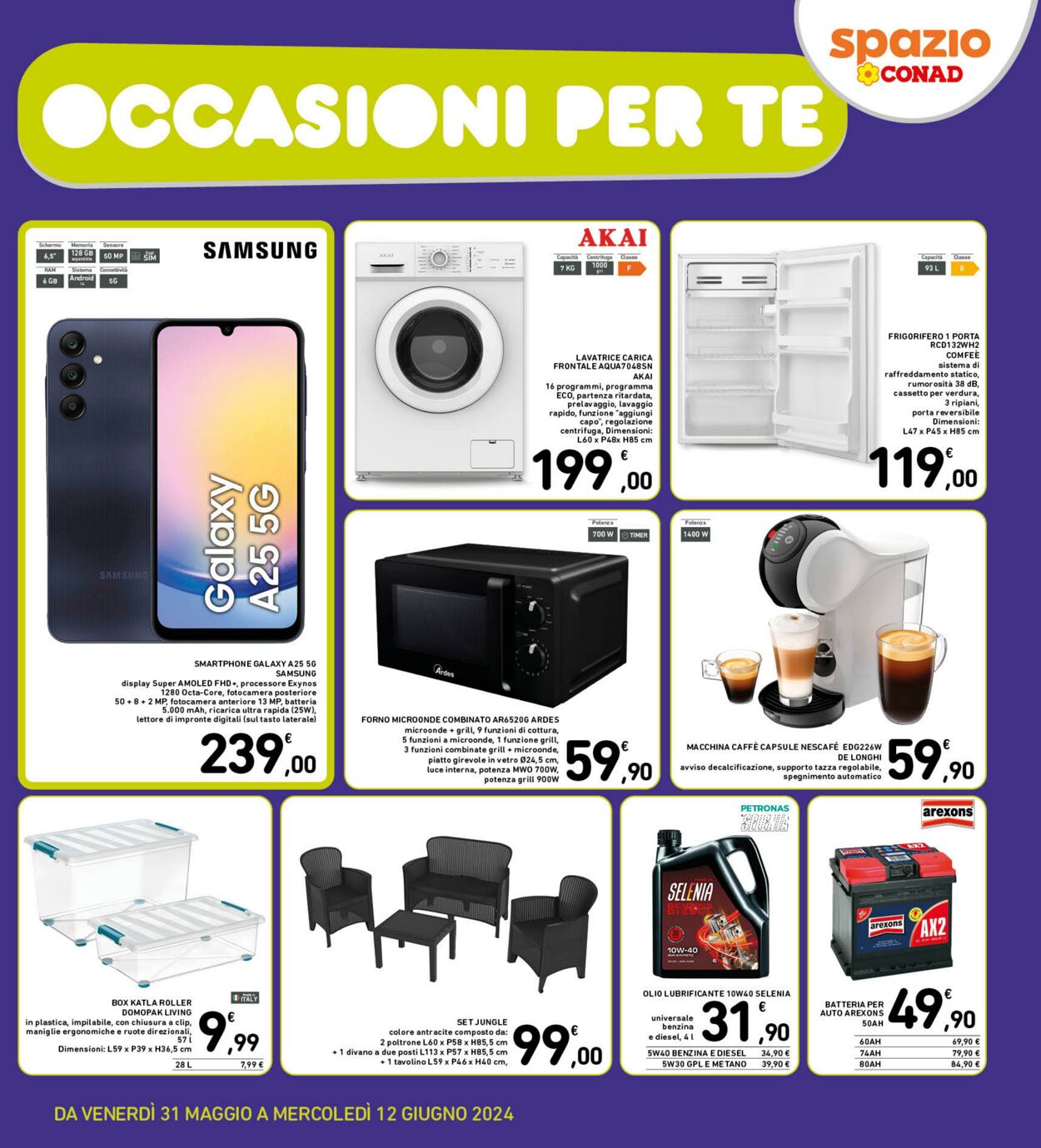 Volantino Conad 31.05.2024 - 12.06.2024