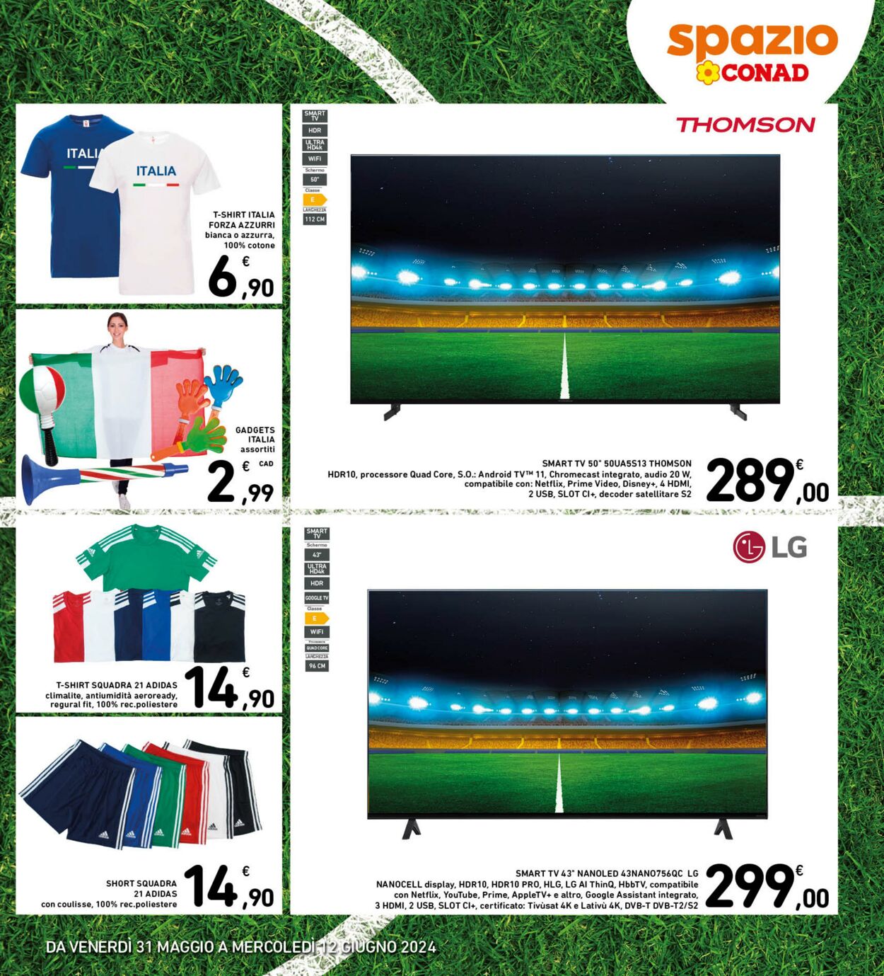 Volantino Conad 31.05.2024 - 12.06.2024