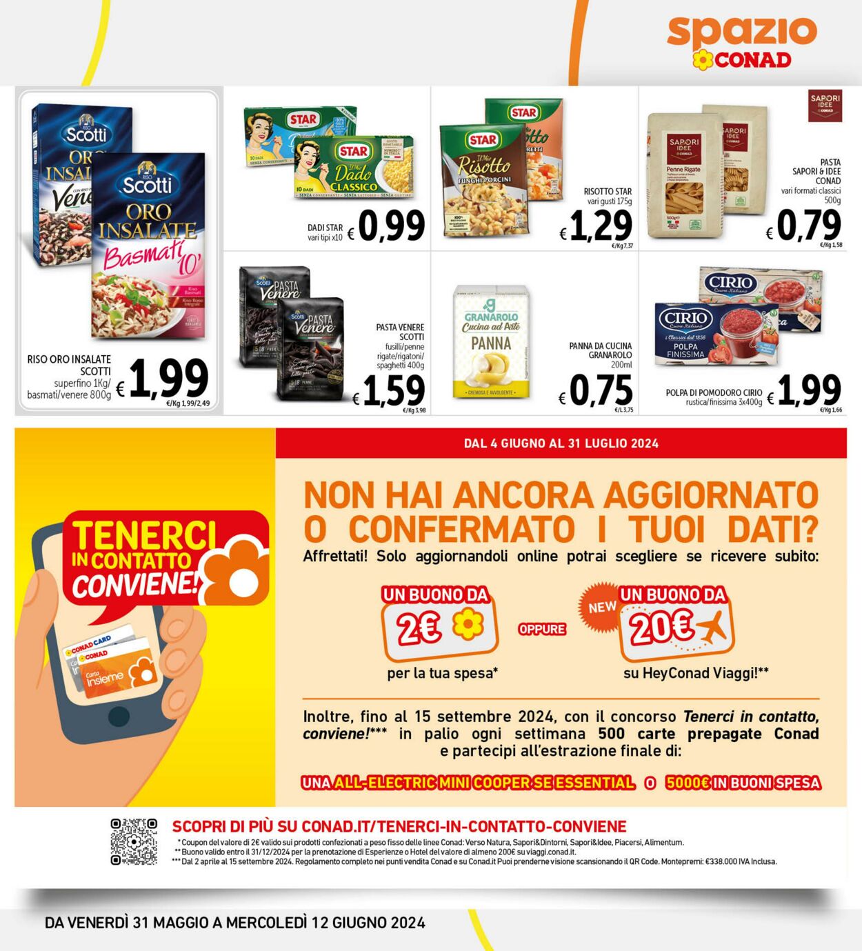 Volantino Conad 31.05.2024 - 12.06.2024