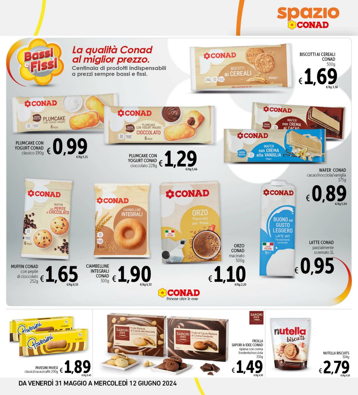 Volantino Conad 31.05.2024 - 12.06.2024