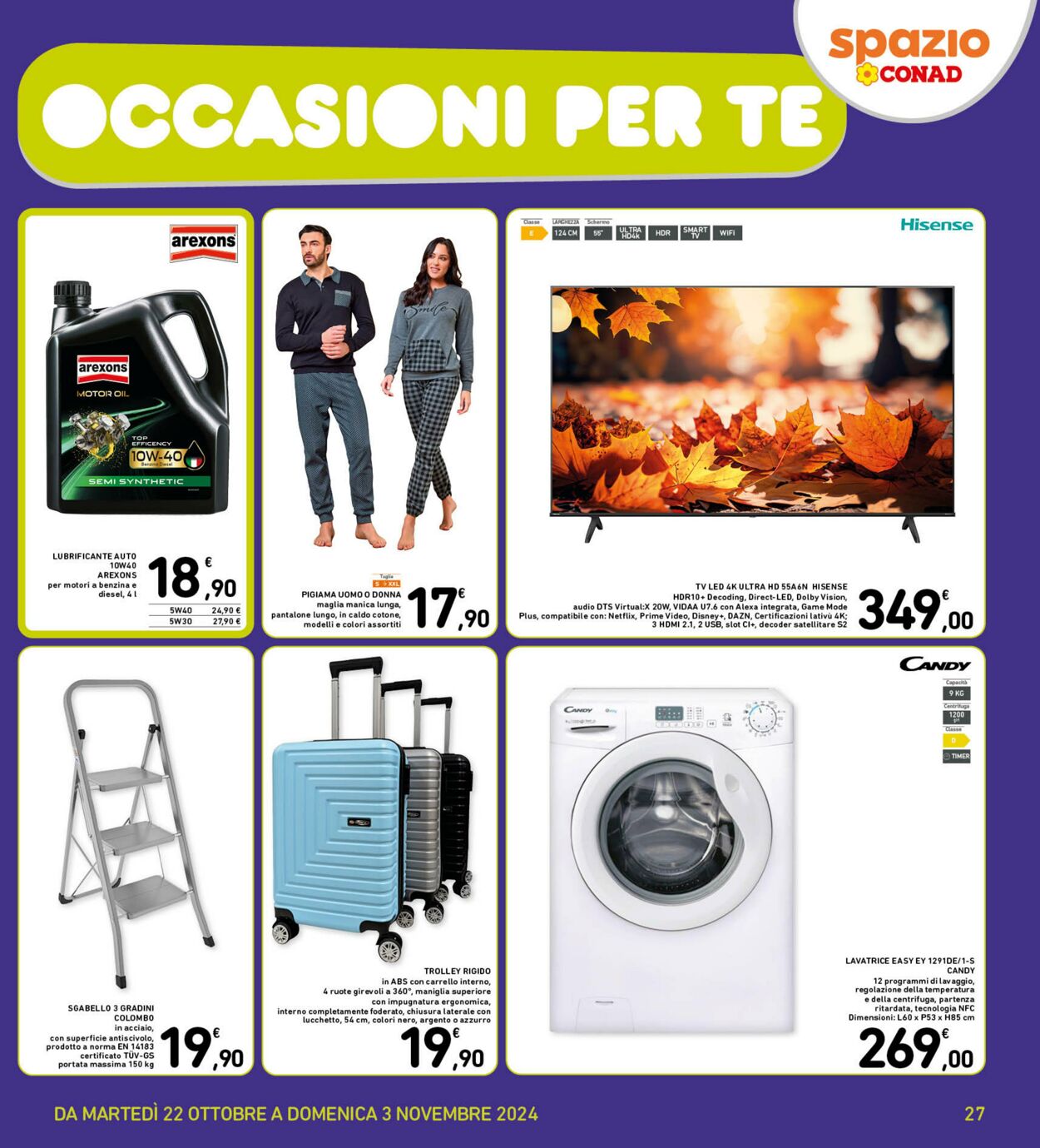 Volantino Conad 22.10.2024 - 03.11.2024