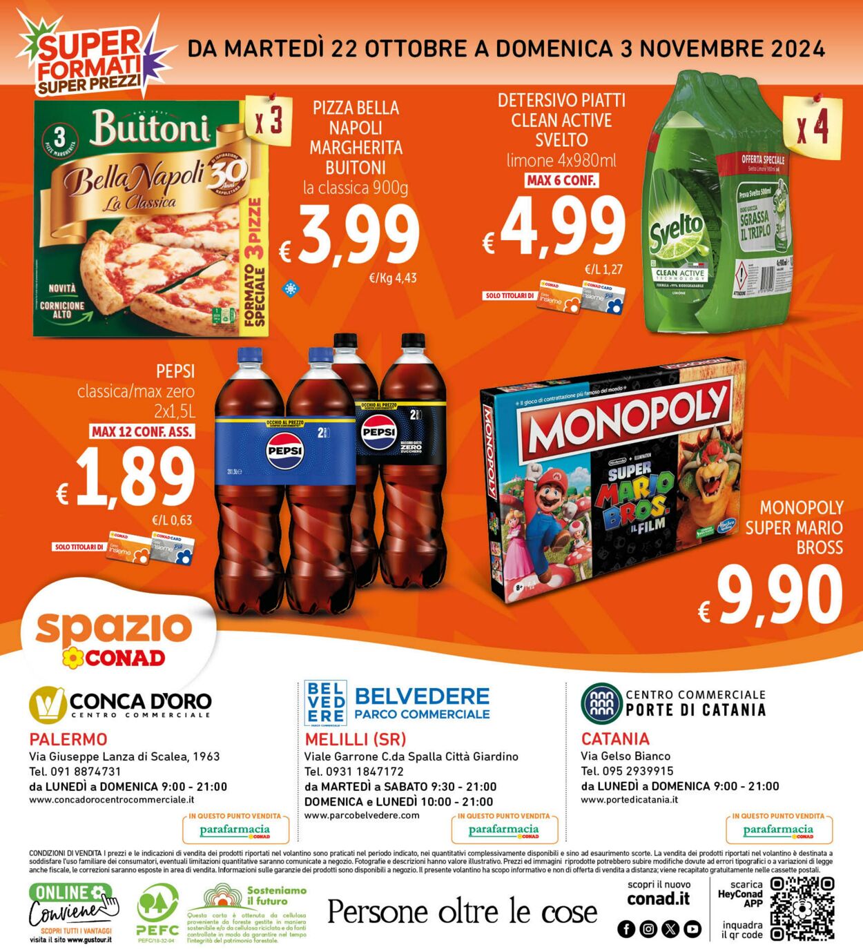 Volantino Conad 22.10.2024 - 03.11.2024