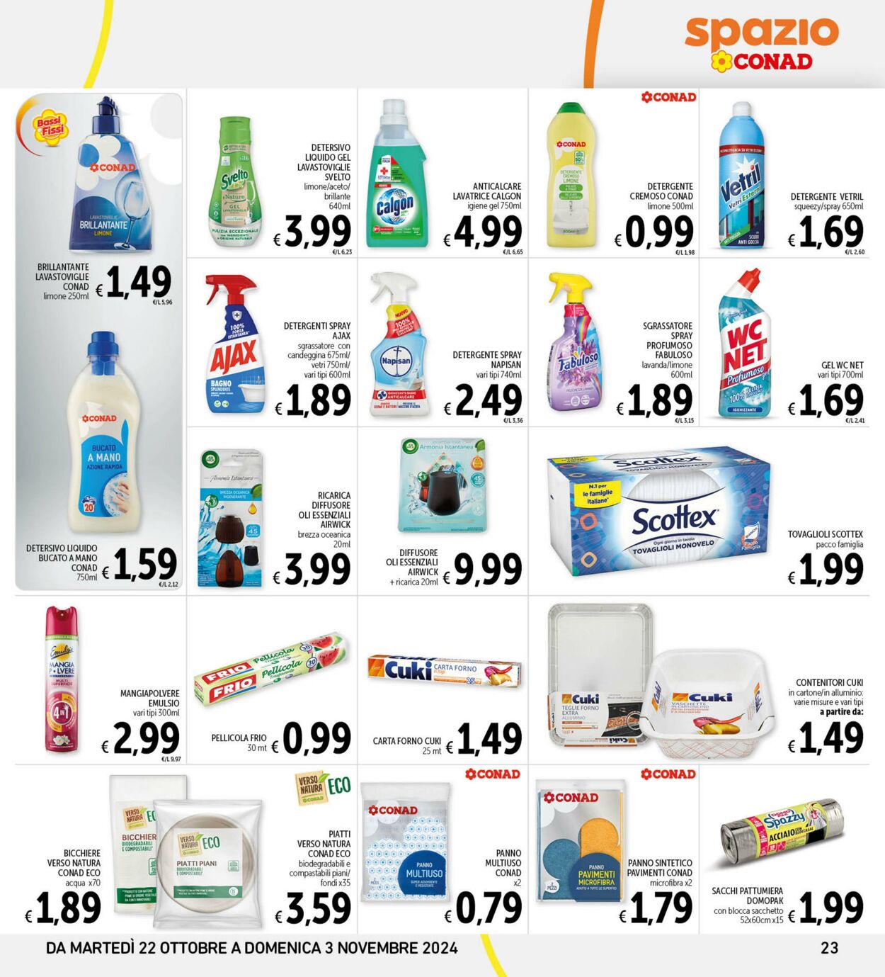 Volantino Conad 22.10.2024 - 03.11.2024