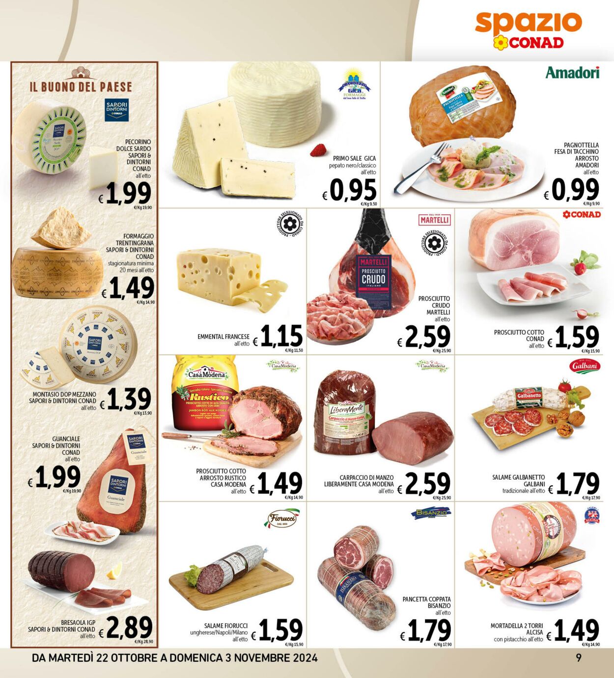 Volantino Conad 22.10.2024 - 03.11.2024