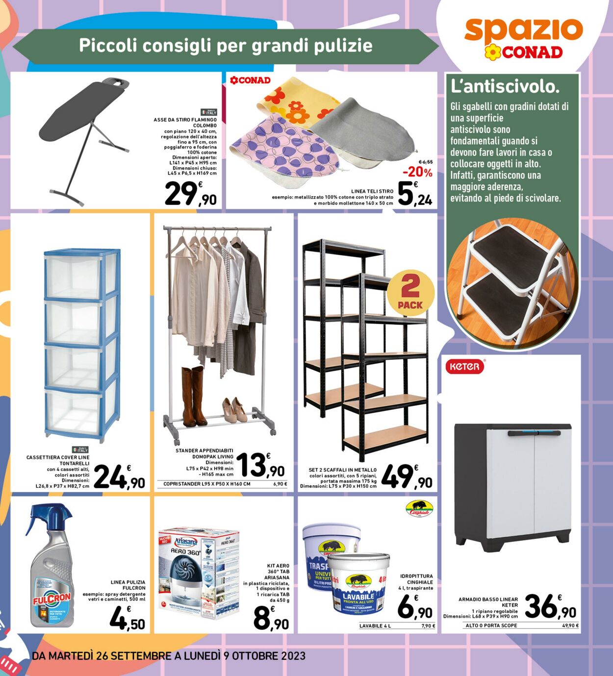 Volantino Conad 26.09.2023 - 09.10.2023