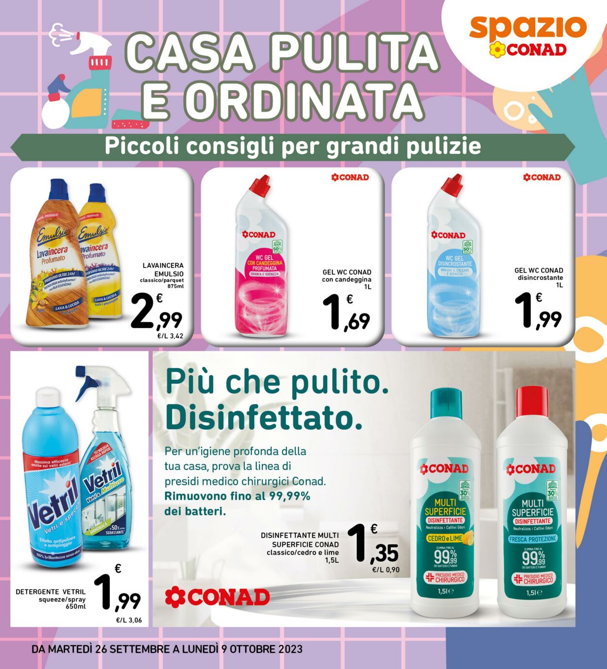 Volantino Conad 26.09.2023 - 09.10.2023