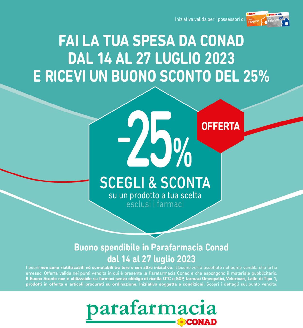 Volantino Conad 18.07.2023 - 31.07.2023