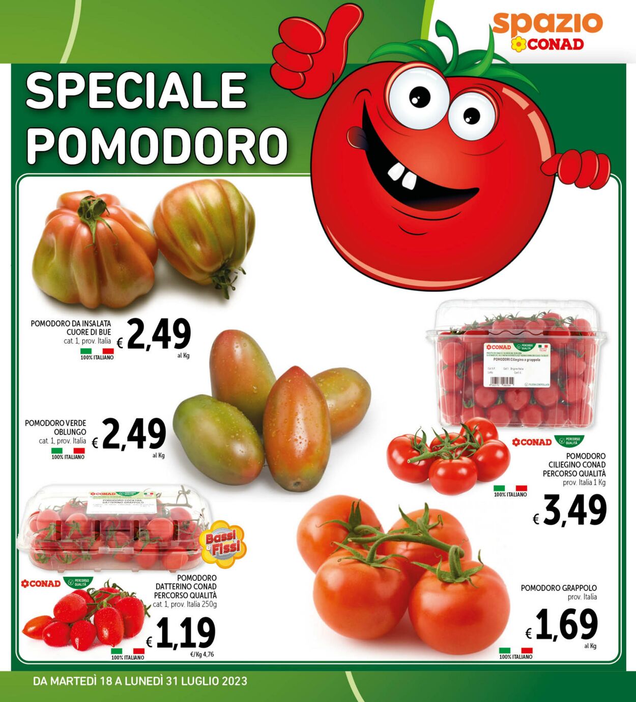 Volantino Conad 18.07.2023 - 31.07.2023