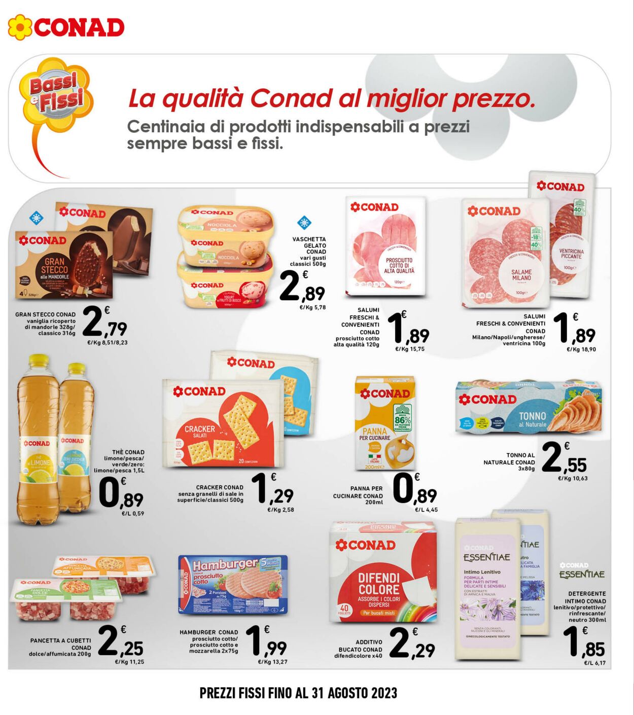 Volantino Conad 18.07.2023 - 31.07.2023