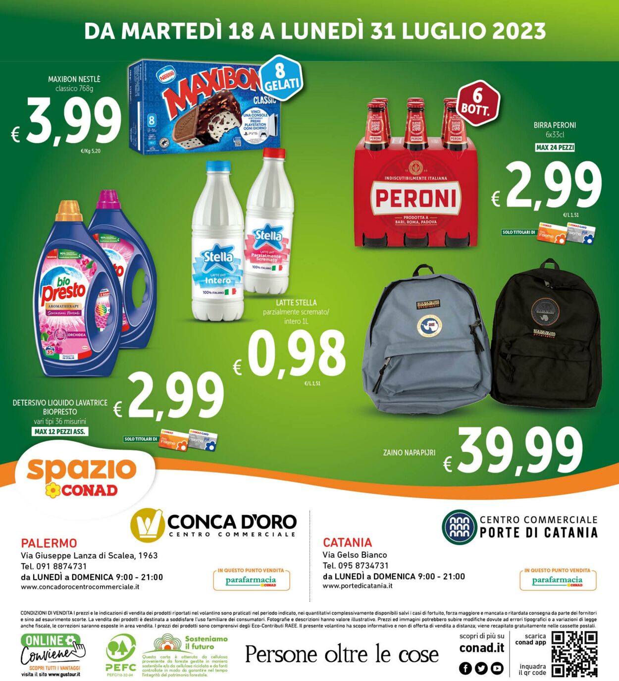 Volantino Conad 18.07.2023 - 31.07.2023