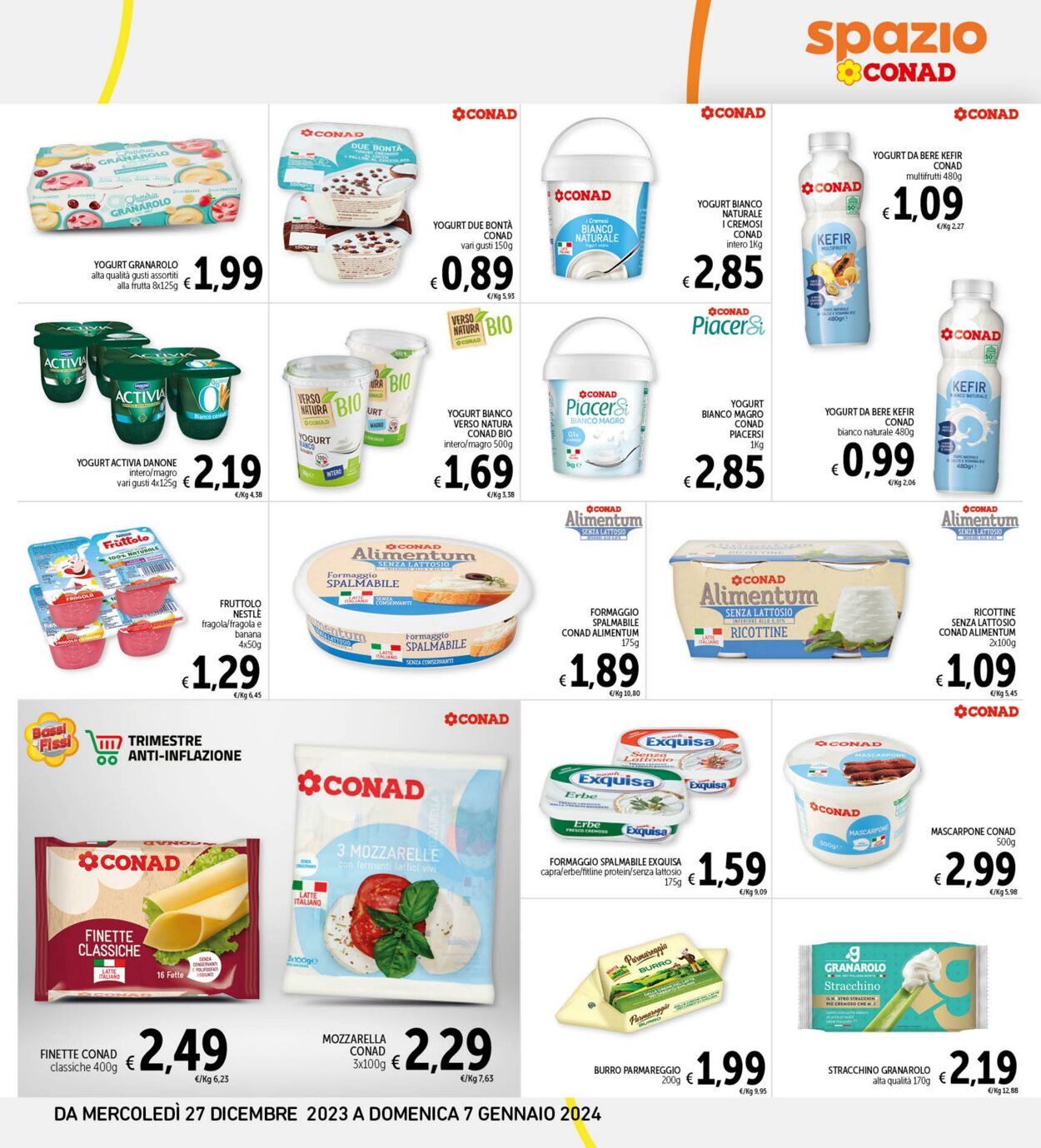 Volantino Conad 27.12.2023 - 07.01.2024