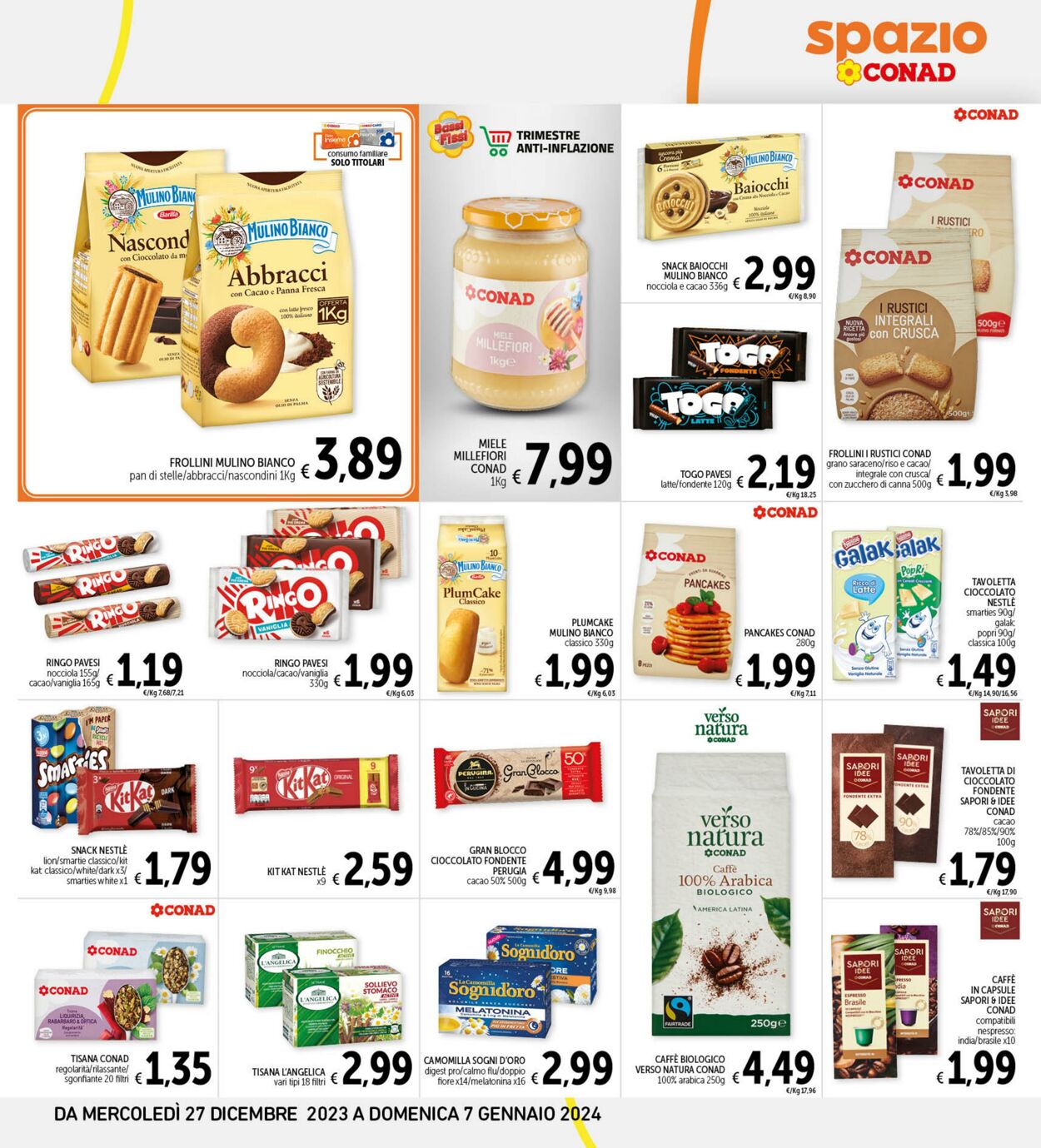 Volantino Conad 27.12.2023 - 07.01.2024