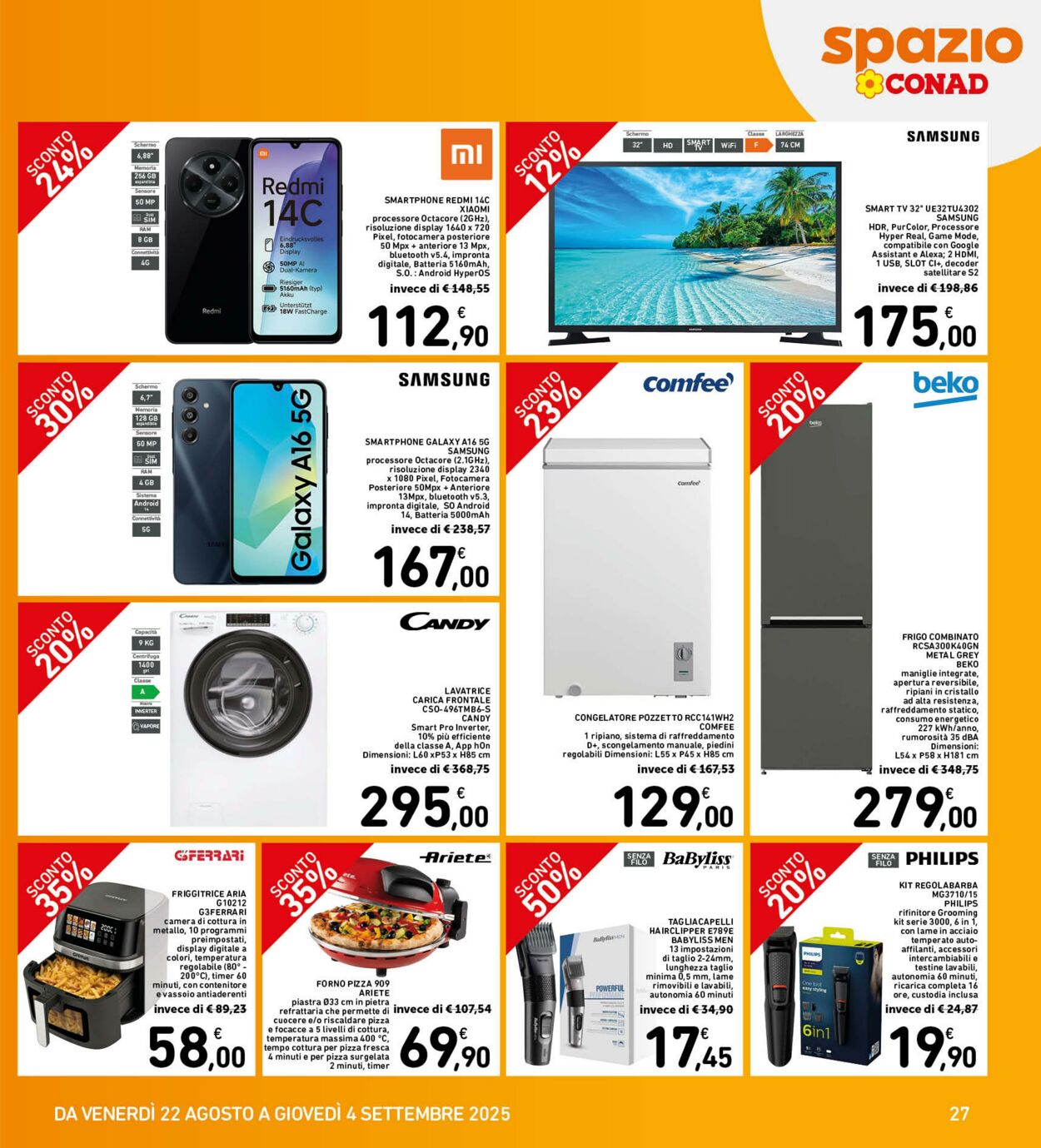 Volantino Conad 31.08.2025 - 31.08.2025
