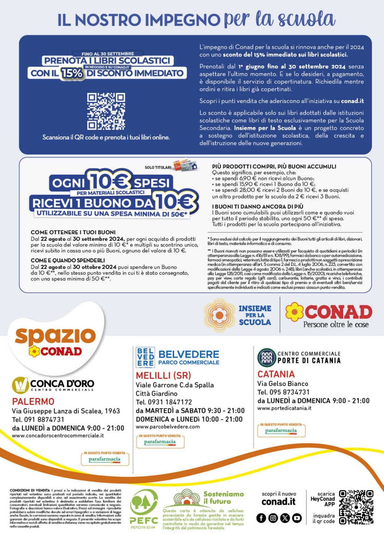 Volantino Conad 22.08.2024 - 29.09.2024