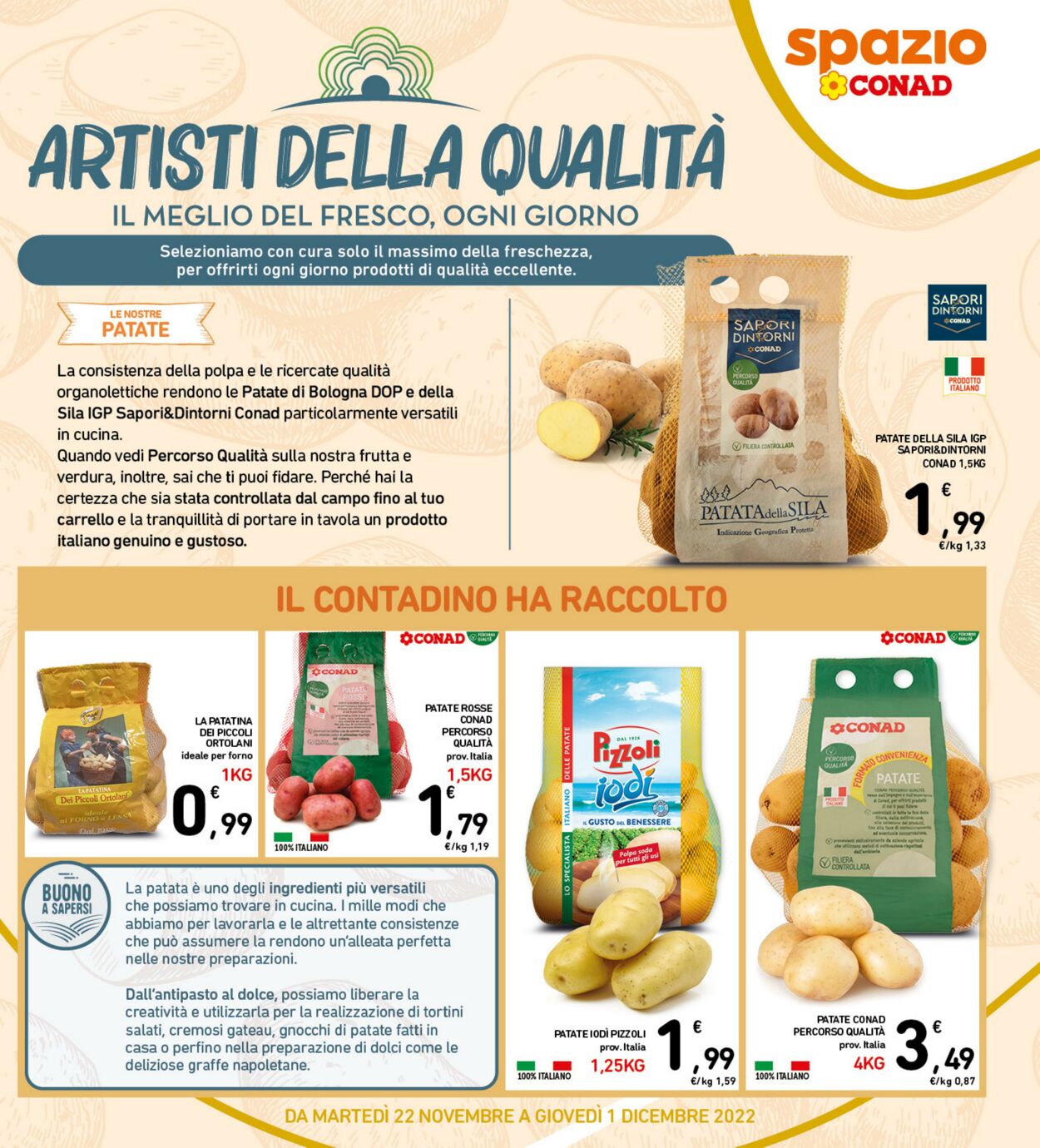 Volantino Conad 22.11.2022 - 01.12.2022