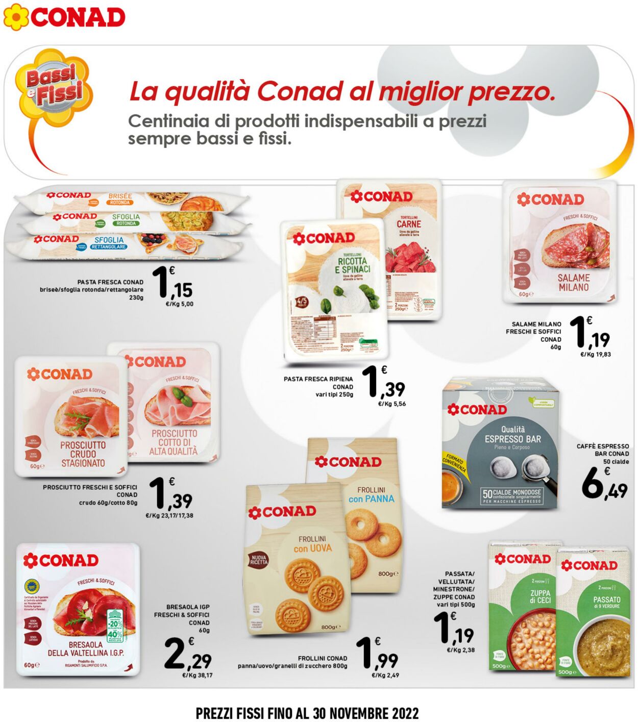 Volantino Conad 22.11.2022 - 01.12.2022