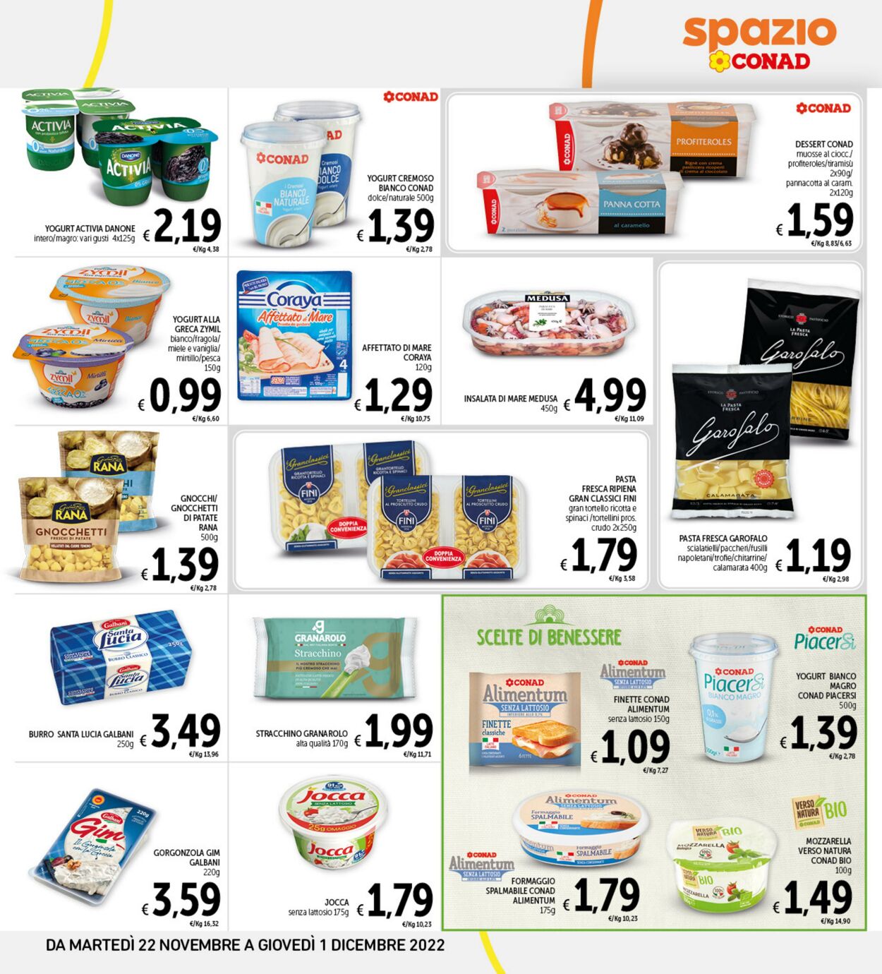 Volantino Conad 22.11.2022 - 01.12.2022