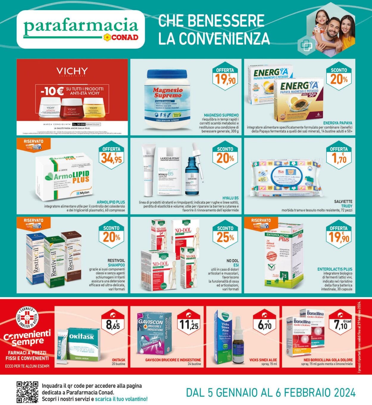 Volantino Conad 04.01.2024 - 15.01.2024