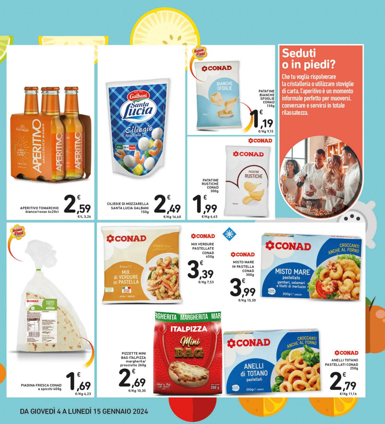 Volantino Conad 04.01.2024 - 15.01.2024