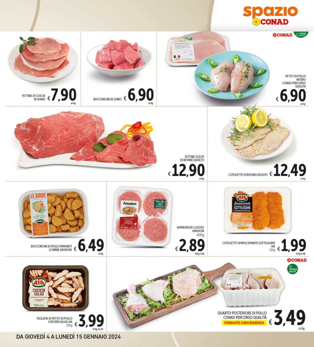 Volantino Conad 04.01.2024 - 15.01.2024