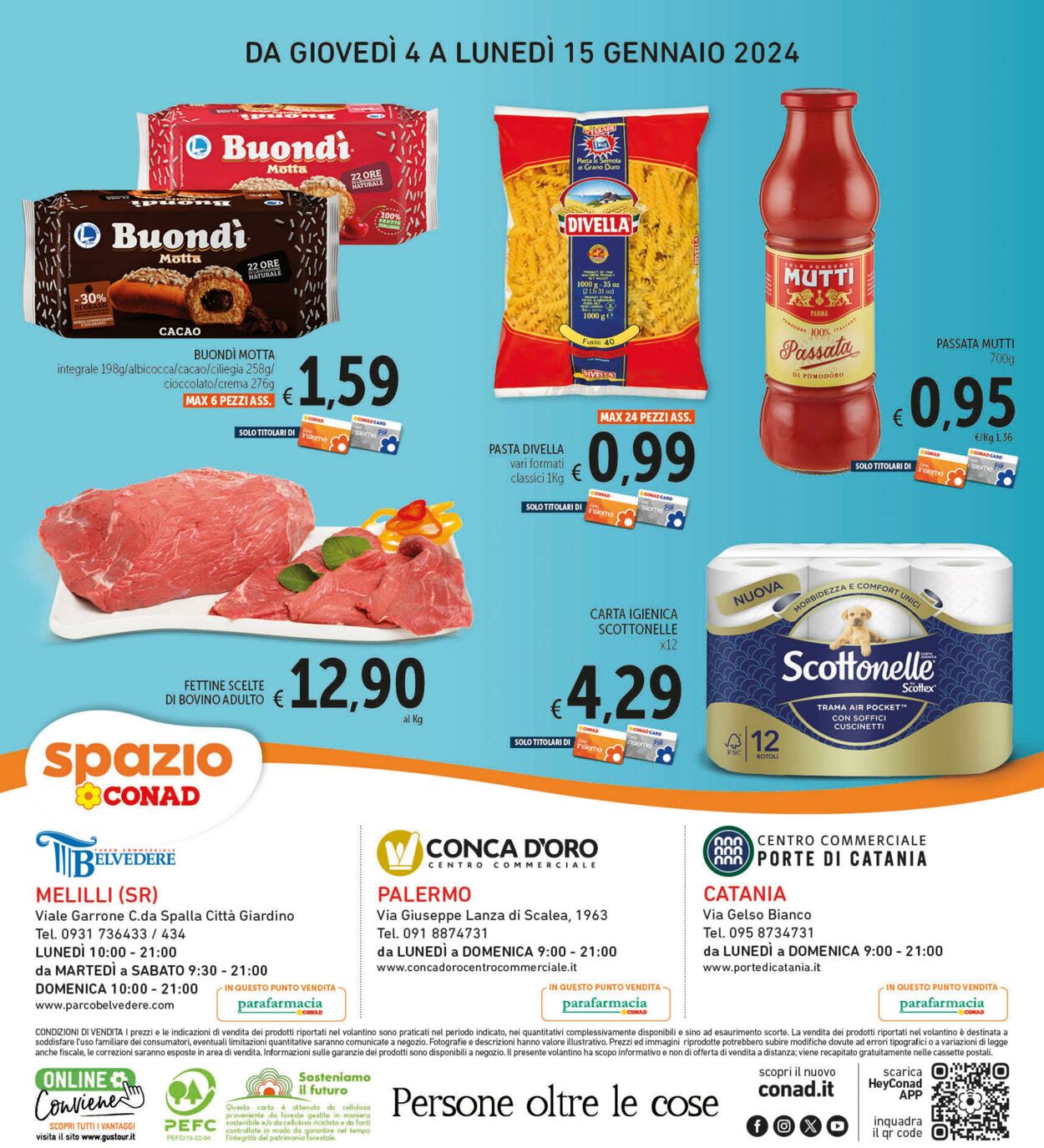 Volantino Conad 04.01.2024 - 15.01.2024