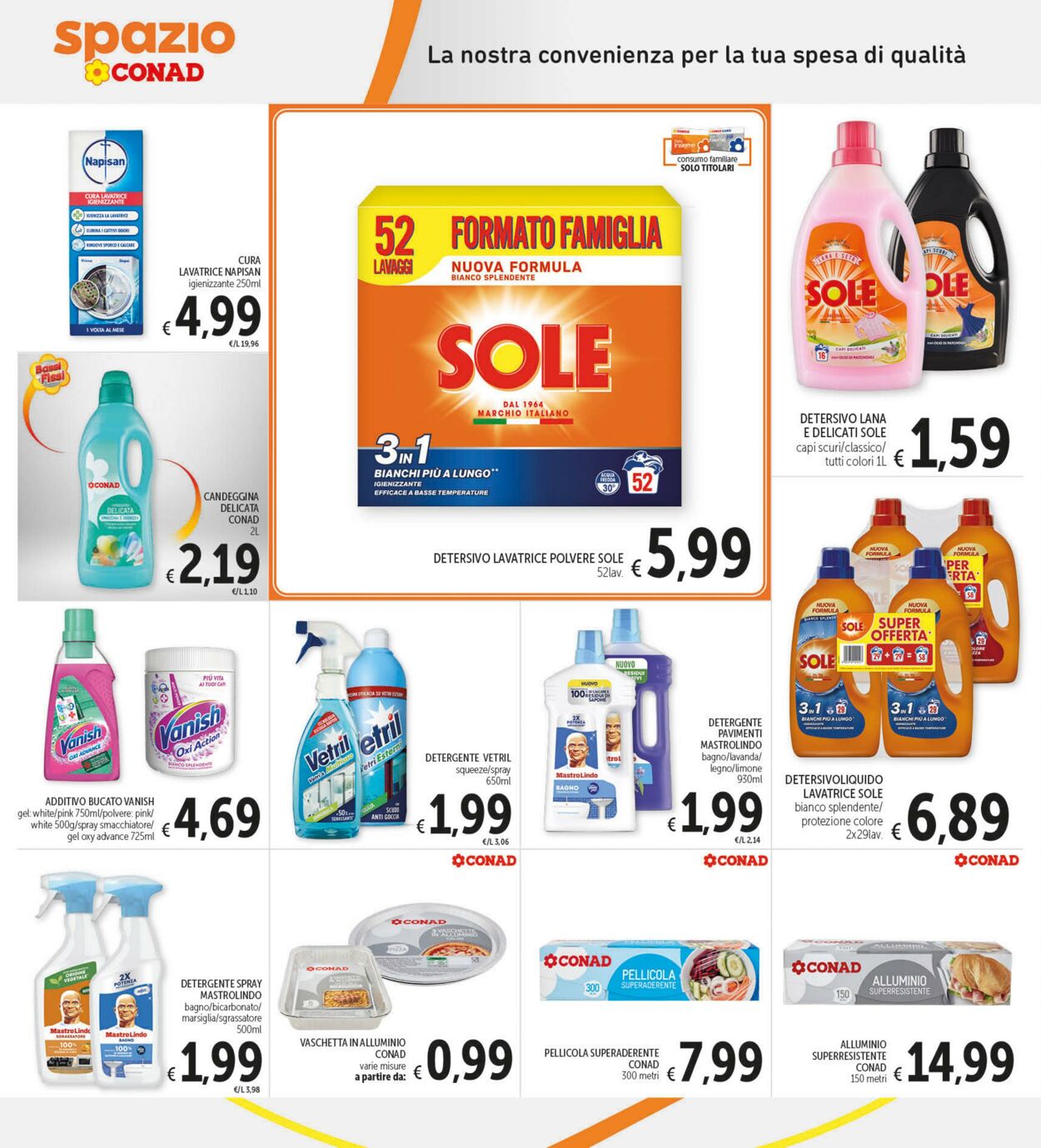 Volantino Conad 04.01.2024 - 15.01.2024