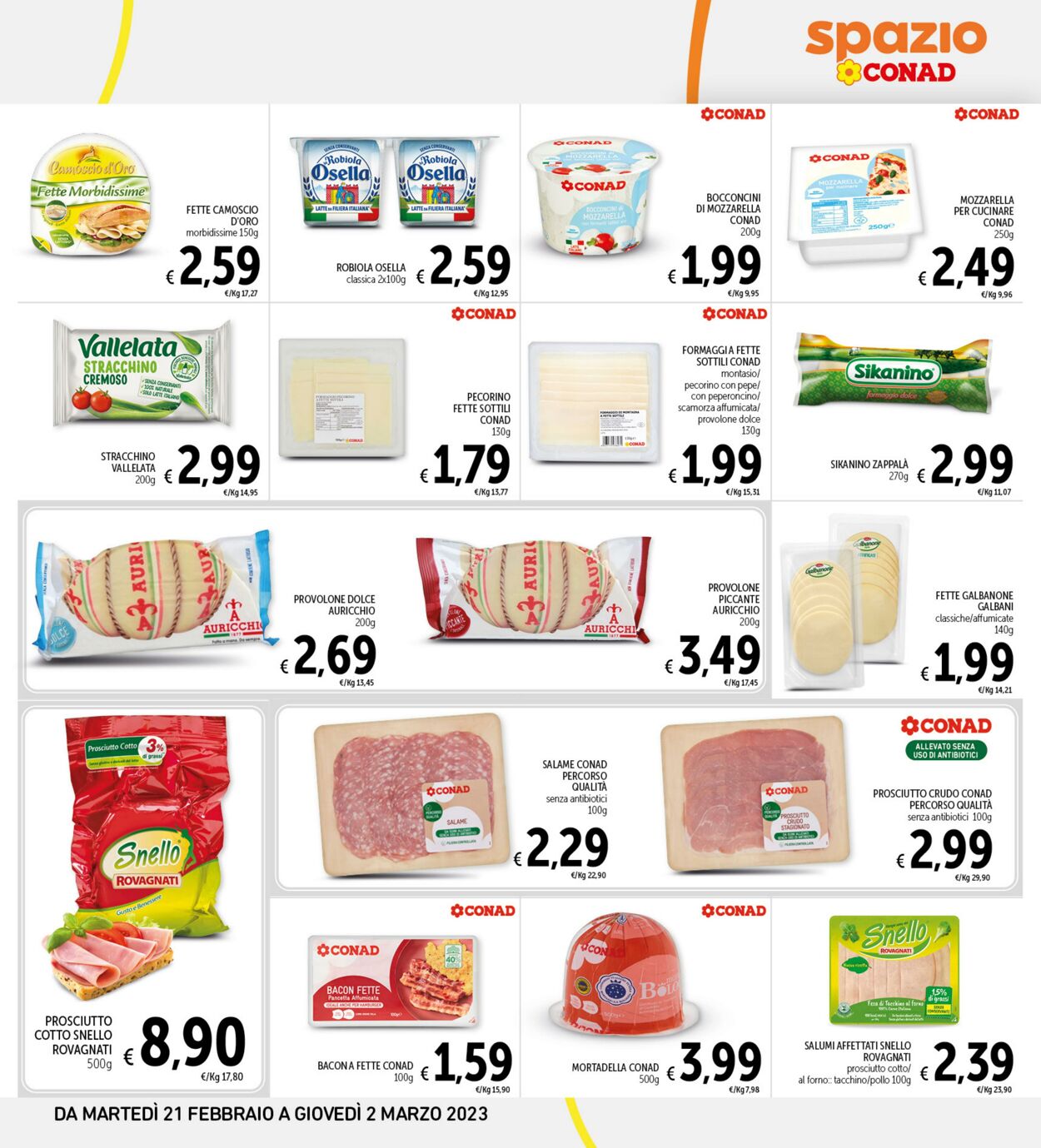 Volantino Conad 21.02.2023 - 02.03.2023