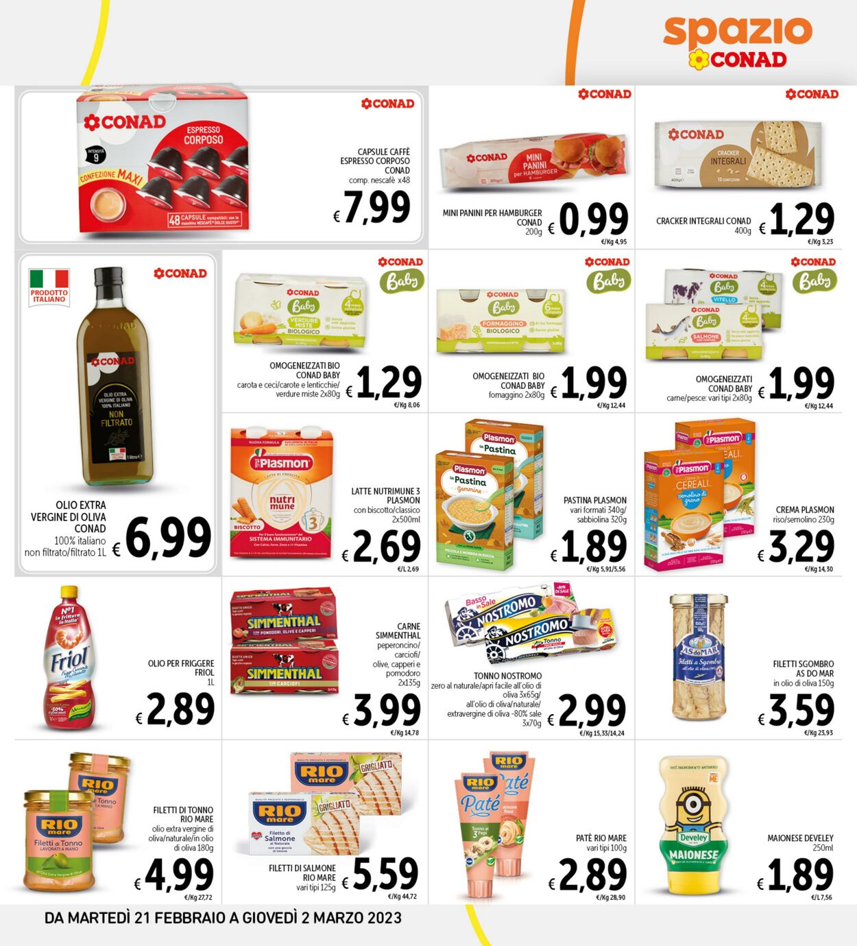 Volantino Conad 21.02.2023 - 02.03.2023