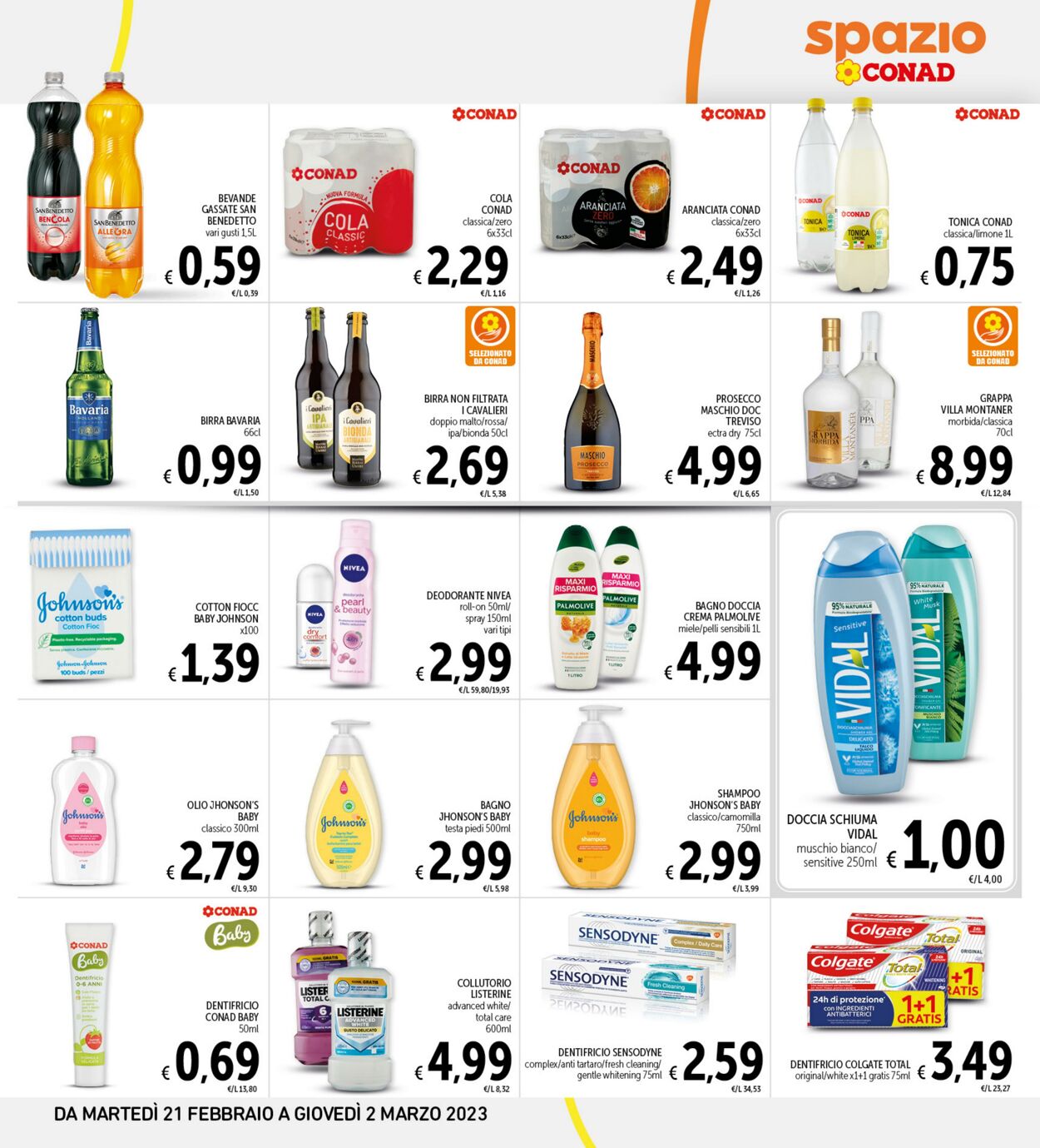 Volantino Conad 21.02.2023 - 02.03.2023