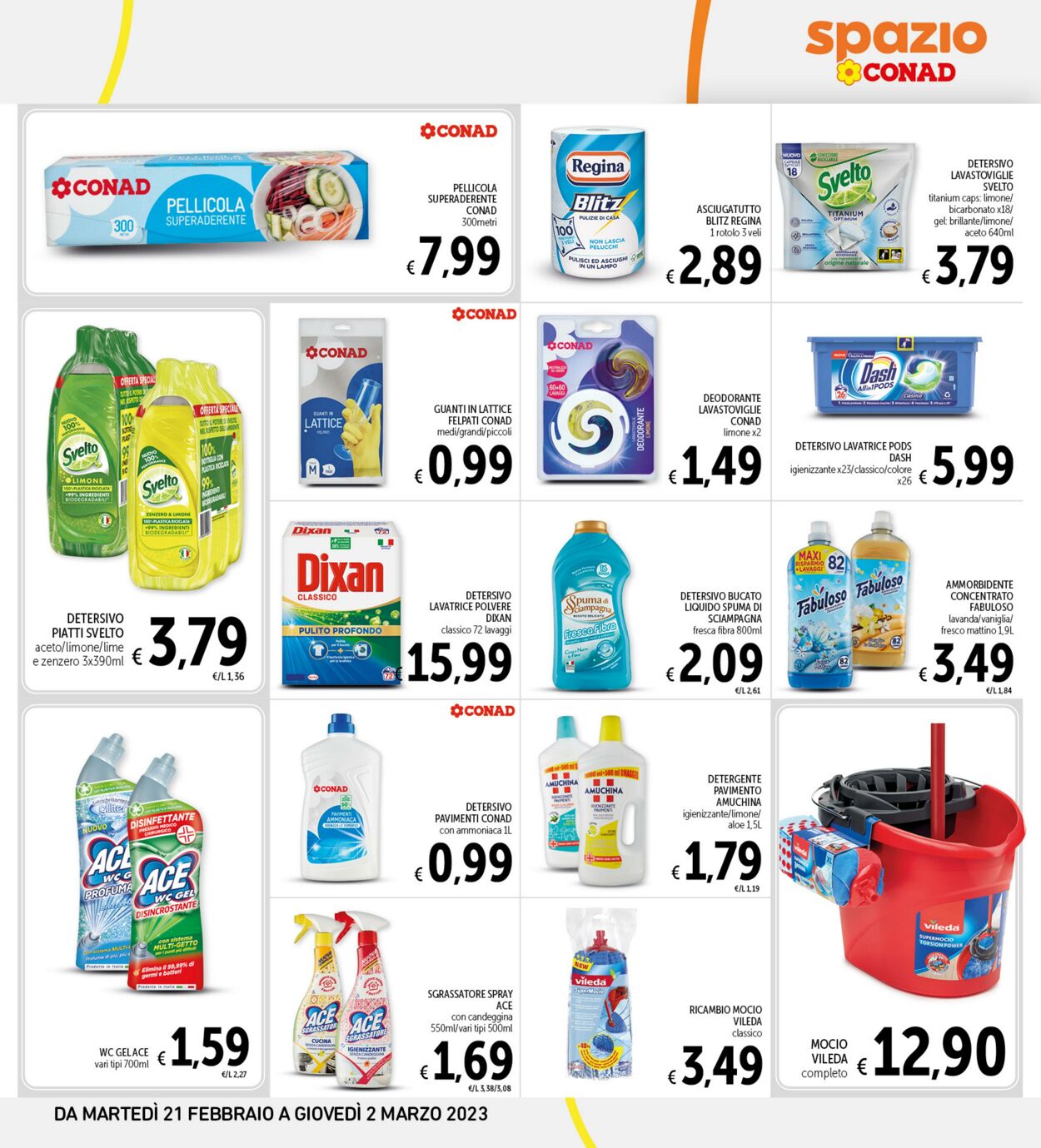 Volantino Conad 21.02.2023 - 02.03.2023