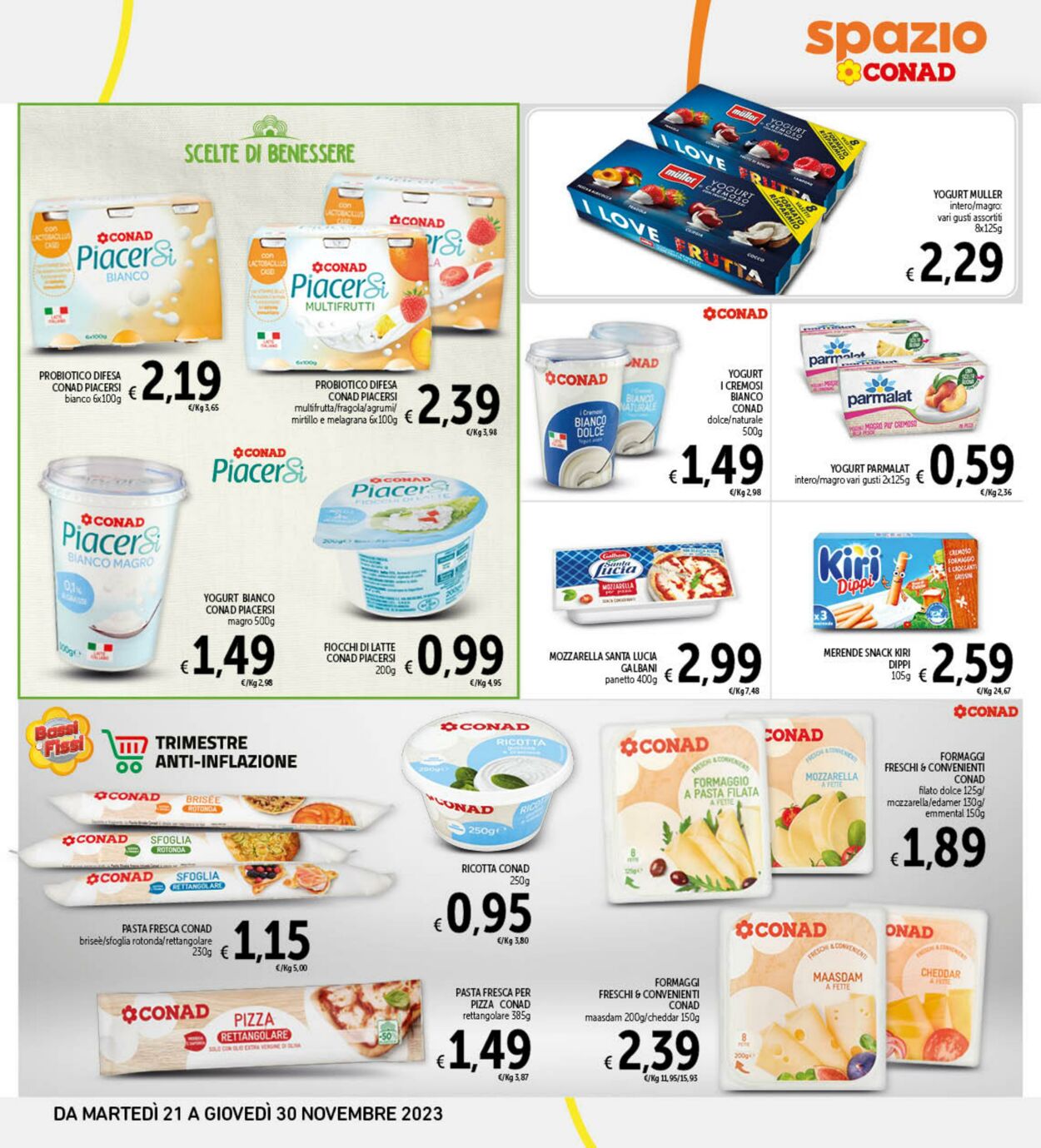 Volantino Conad 21.11.2023 - 30.11.2023