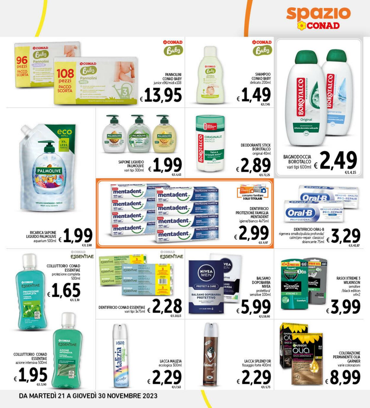 Volantino Conad 21.11.2023 - 30.11.2023