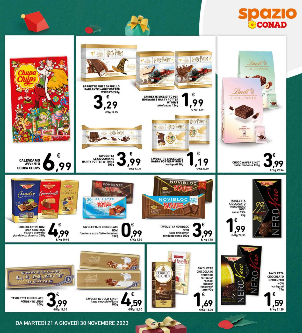 Volantino Conad 21.11.2023 - 30.11.2023