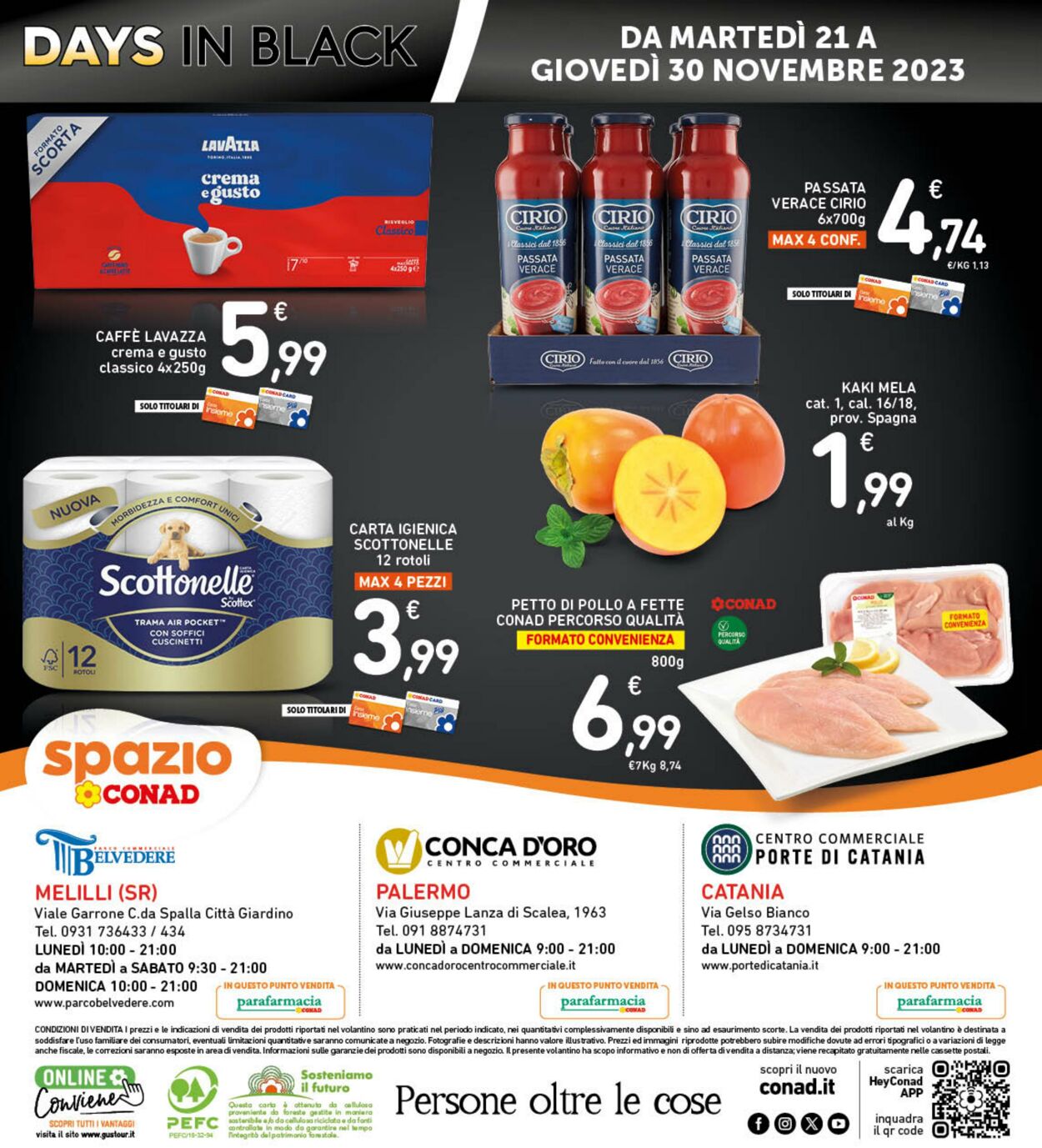 Volantino Conad 21.11.2023 - 30.11.2023