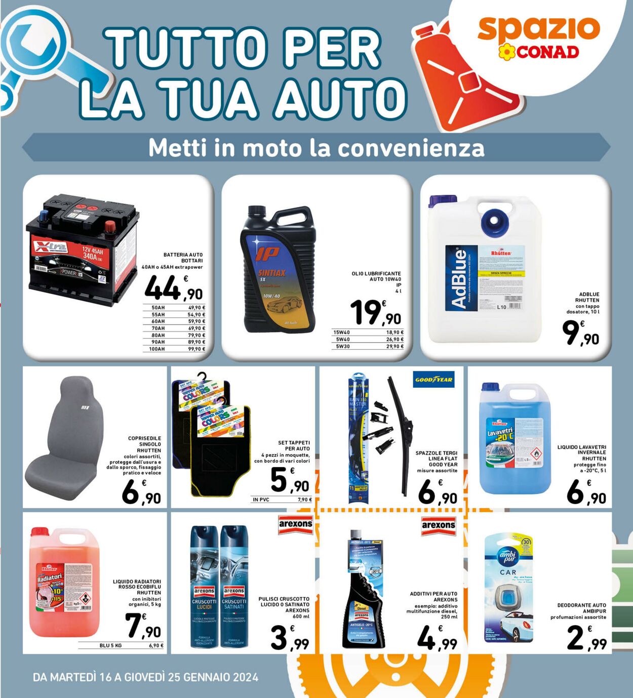 Volantino Conad 16.01.2024 - 25.01.2024