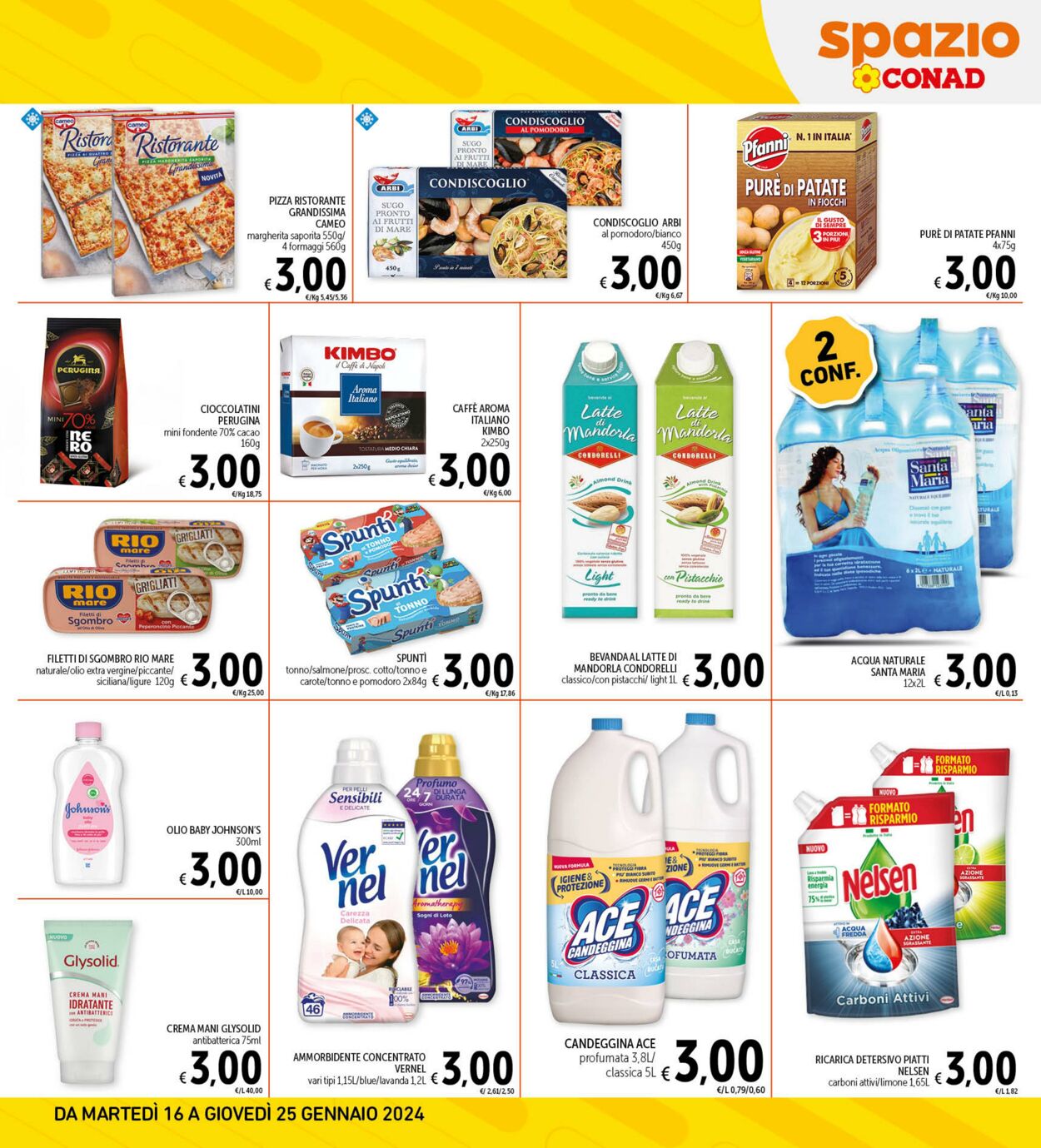 Volantino Conad 16.01.2024 - 25.01.2024