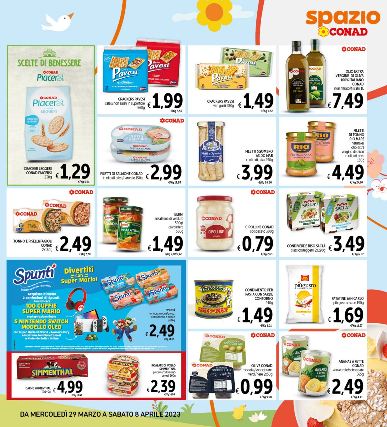 Volantino Conad 29.03.2023 - 08.04.2023