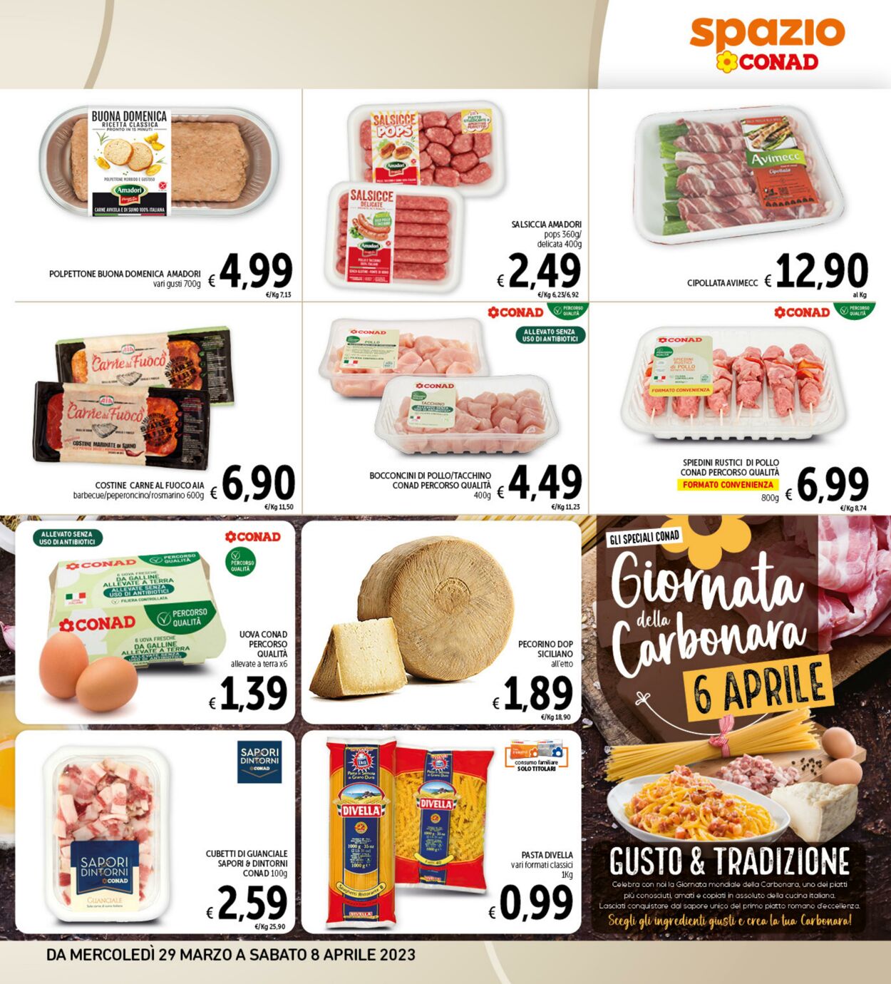 Volantino Conad 29.03.2023 - 08.04.2023