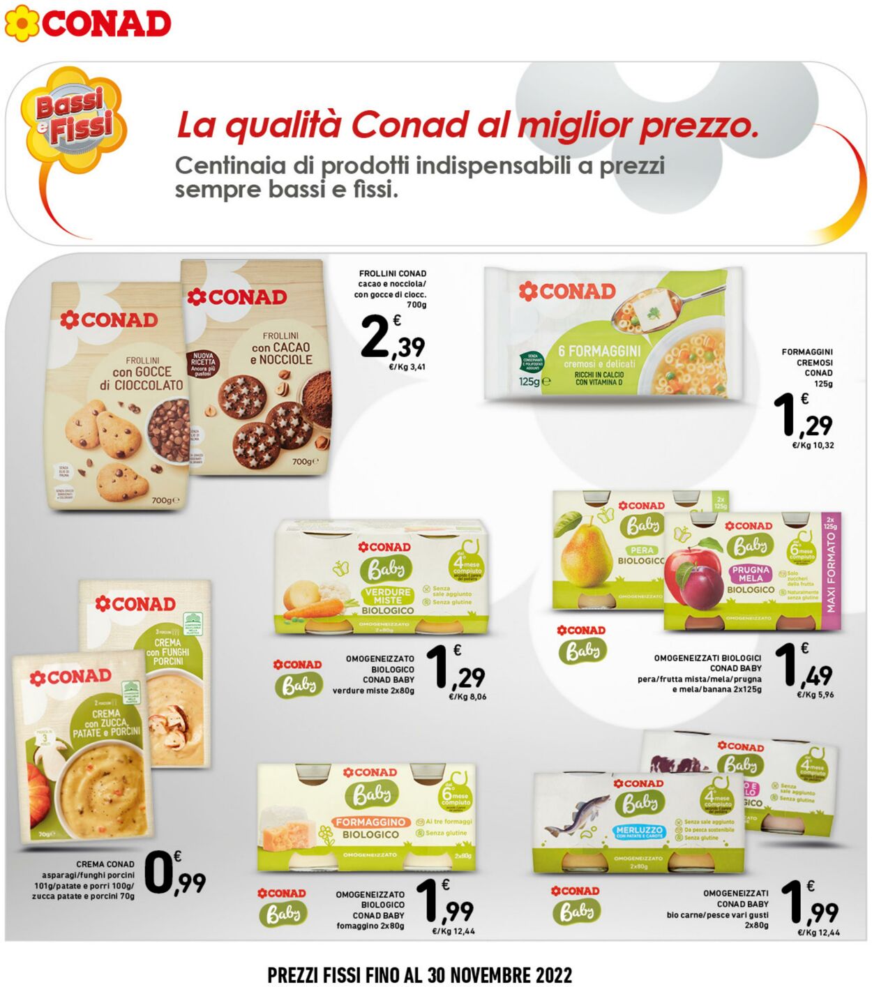 Volantino Conad 25.10.2022 - 07.11.2022