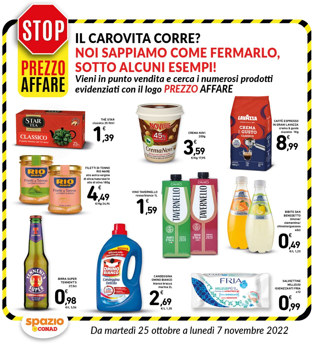 Volantino Conad 25.10.2022 - 07.11.2022