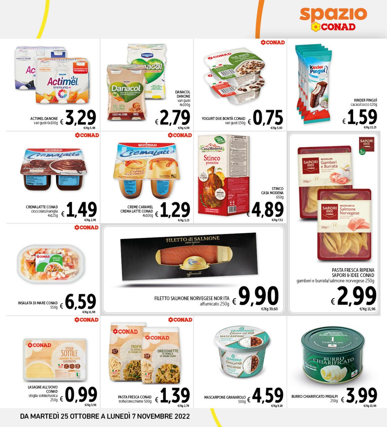 Volantino Conad 25.10.2022 - 07.11.2022