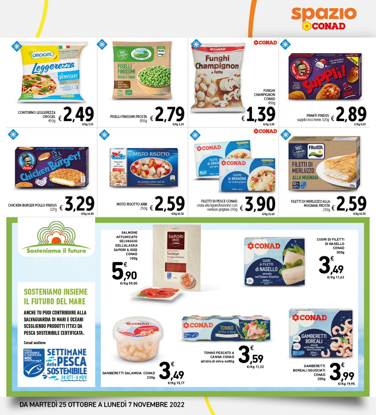 Volantino Conad 25.10.2022 - 07.11.2022