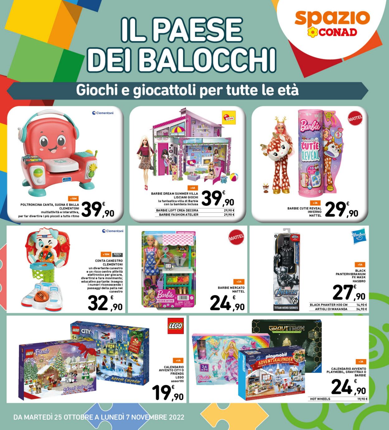 Volantino Conad 25.10.2022 - 07.11.2022